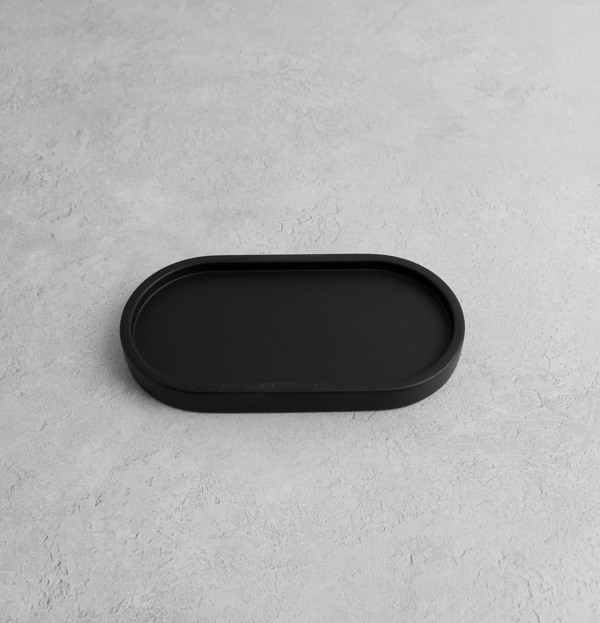 Black Tray & Amber Glass Dispenser Double Set - Image 8