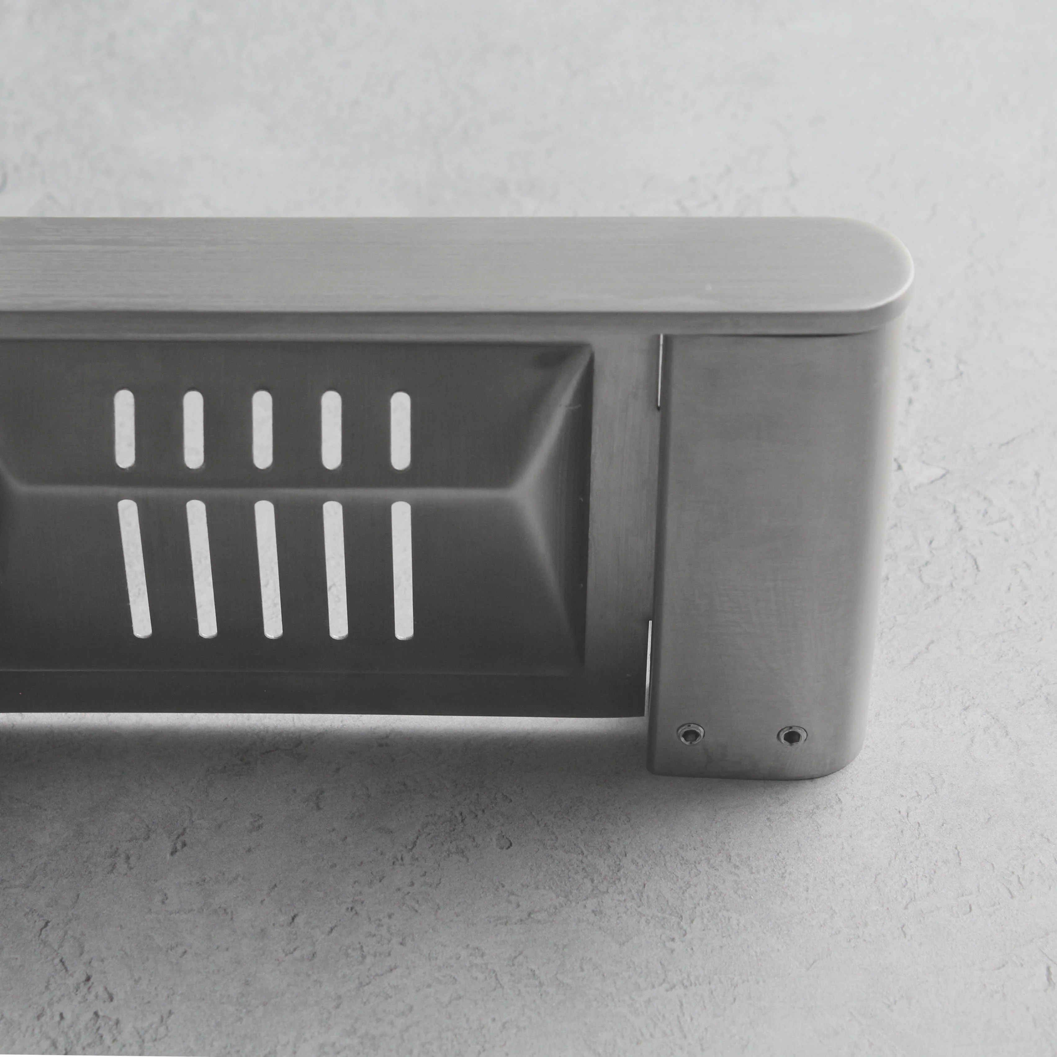 Brushed Silver Soap Dish - Image 4