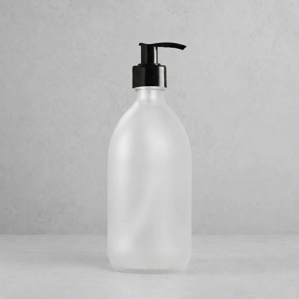 Frosted White Glass Dispenser - Image 12