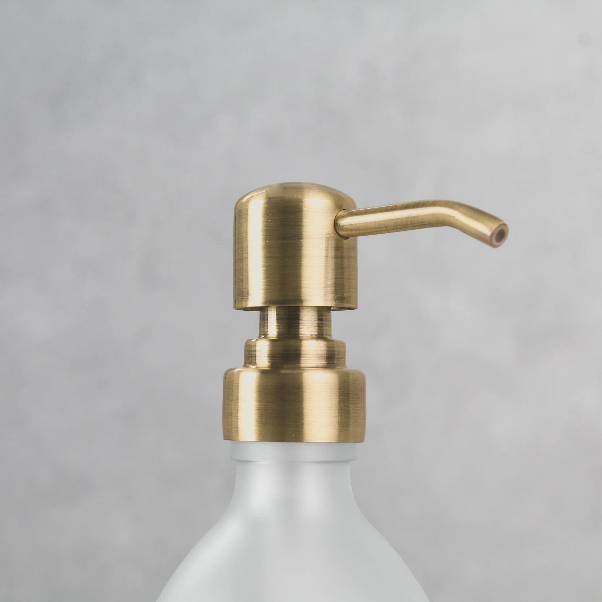 Frosted White Glass Dispenser - Image 4