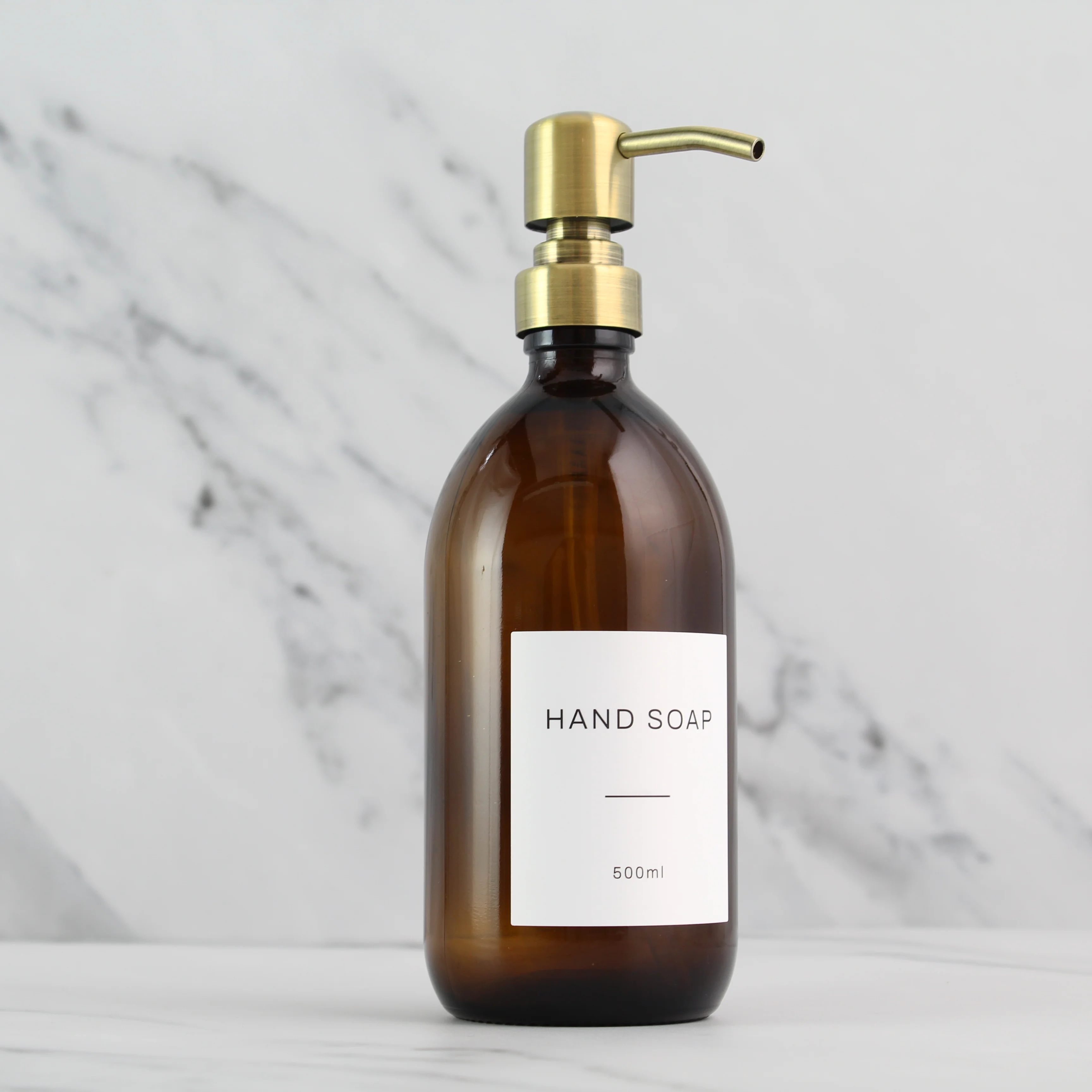 Hand Soap & Dish Soap Amber Glass Set - Image 16