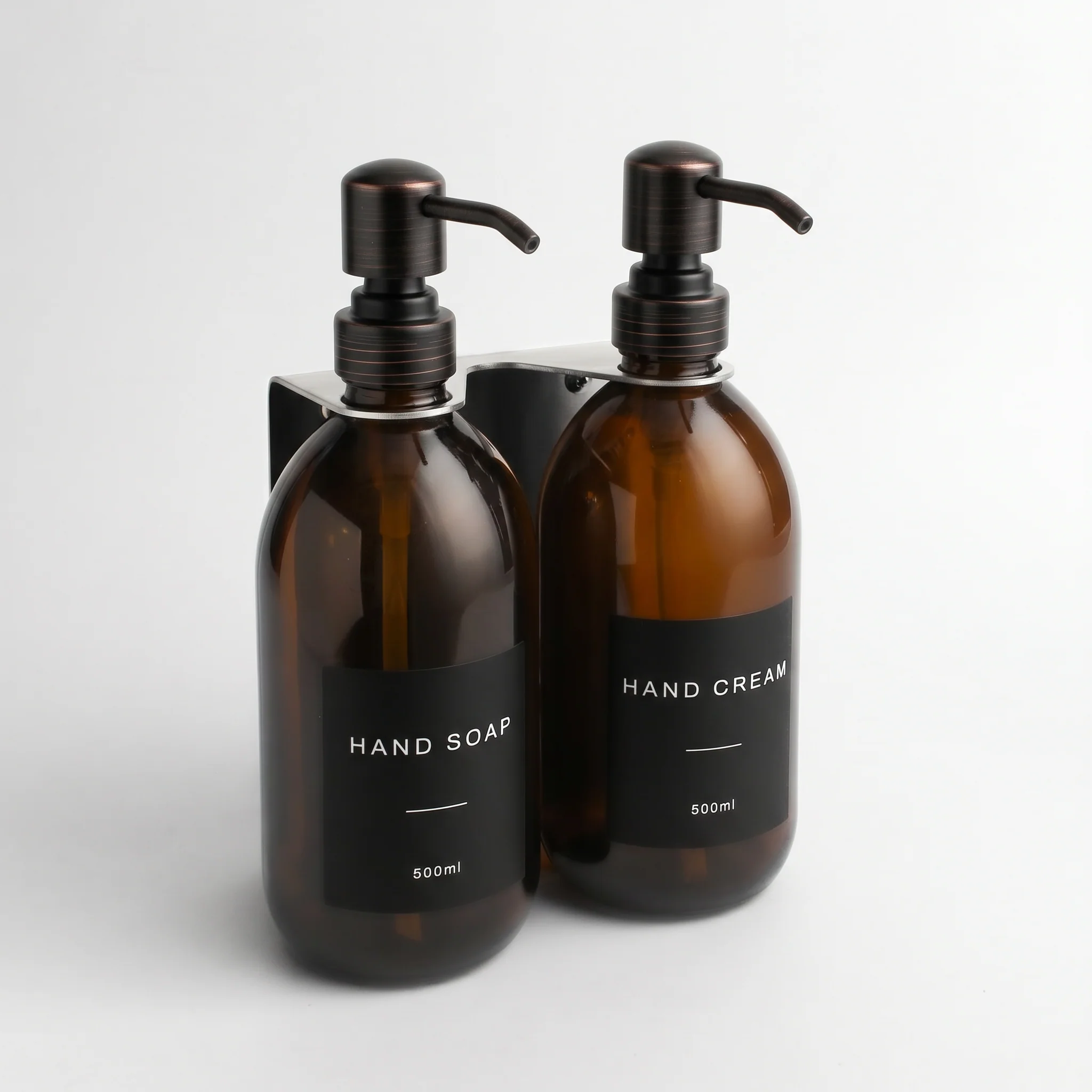 Hand Soap & Hand Cream Amber Glass Set - Image 32