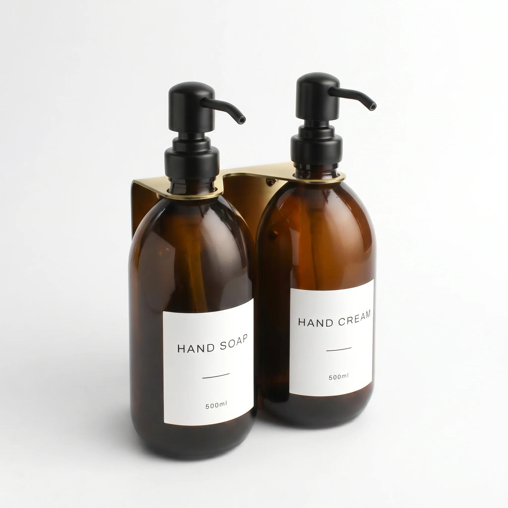 Hand Soap & Hand Cream Amber Glass Set - Image 23