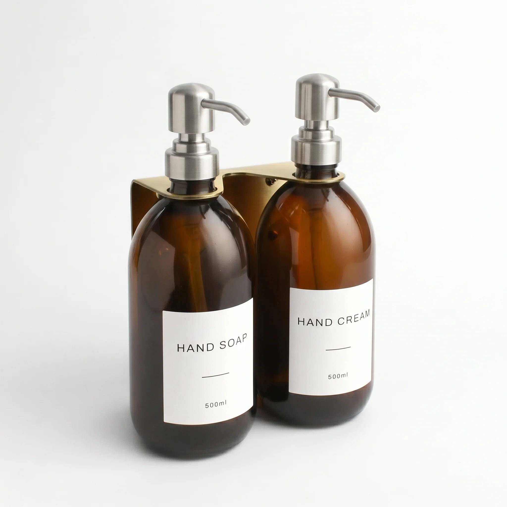 Hand Soap & Hand Cream Amber Glass Set - Image 29