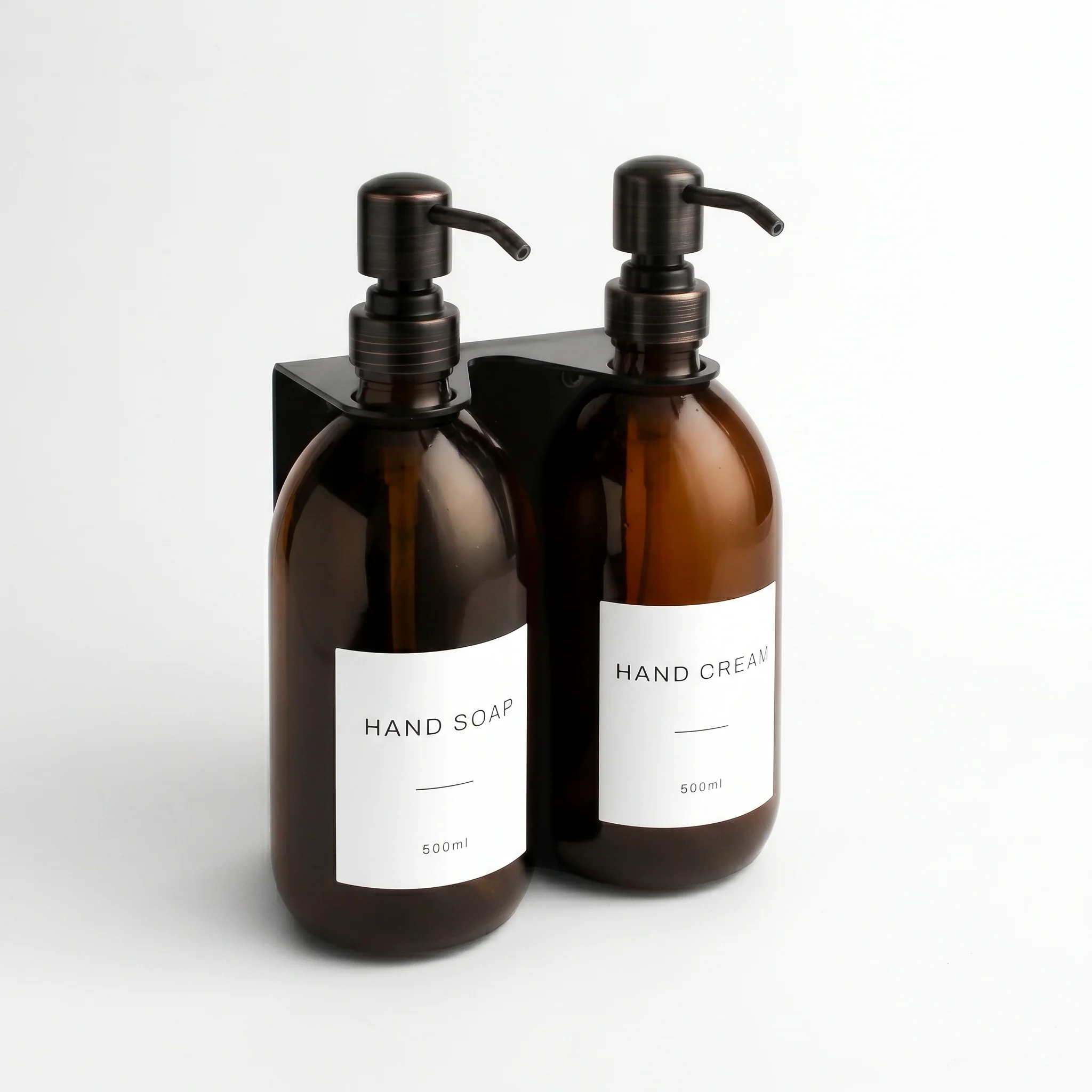 Hand Soap & Hand Cream Amber Glass Set - Image 40