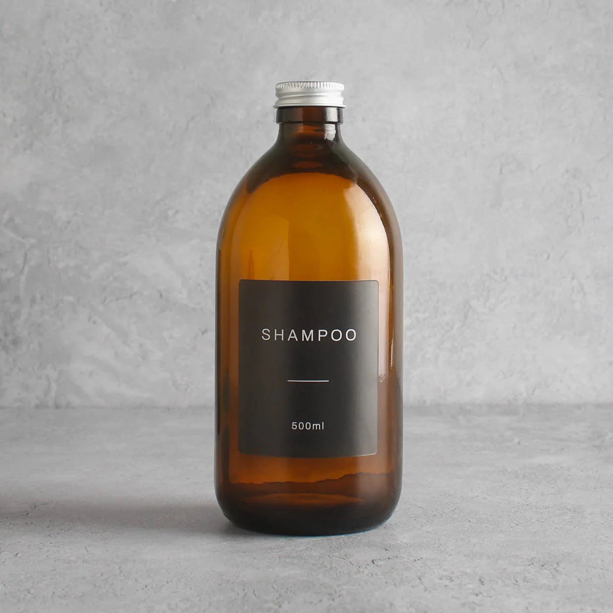 Labelled Amber Glass Dispenser - Image 13