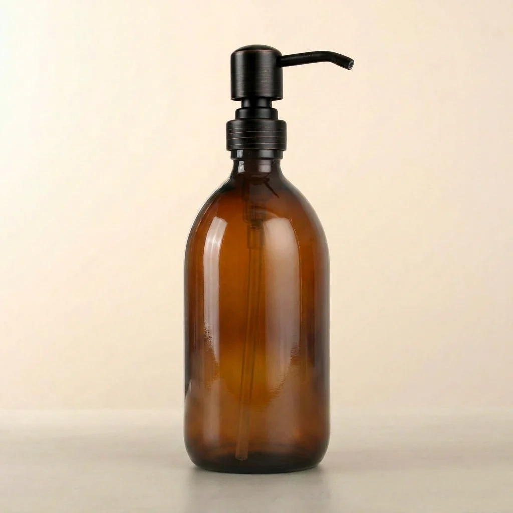 Amber Glass Dispenser - Image 11