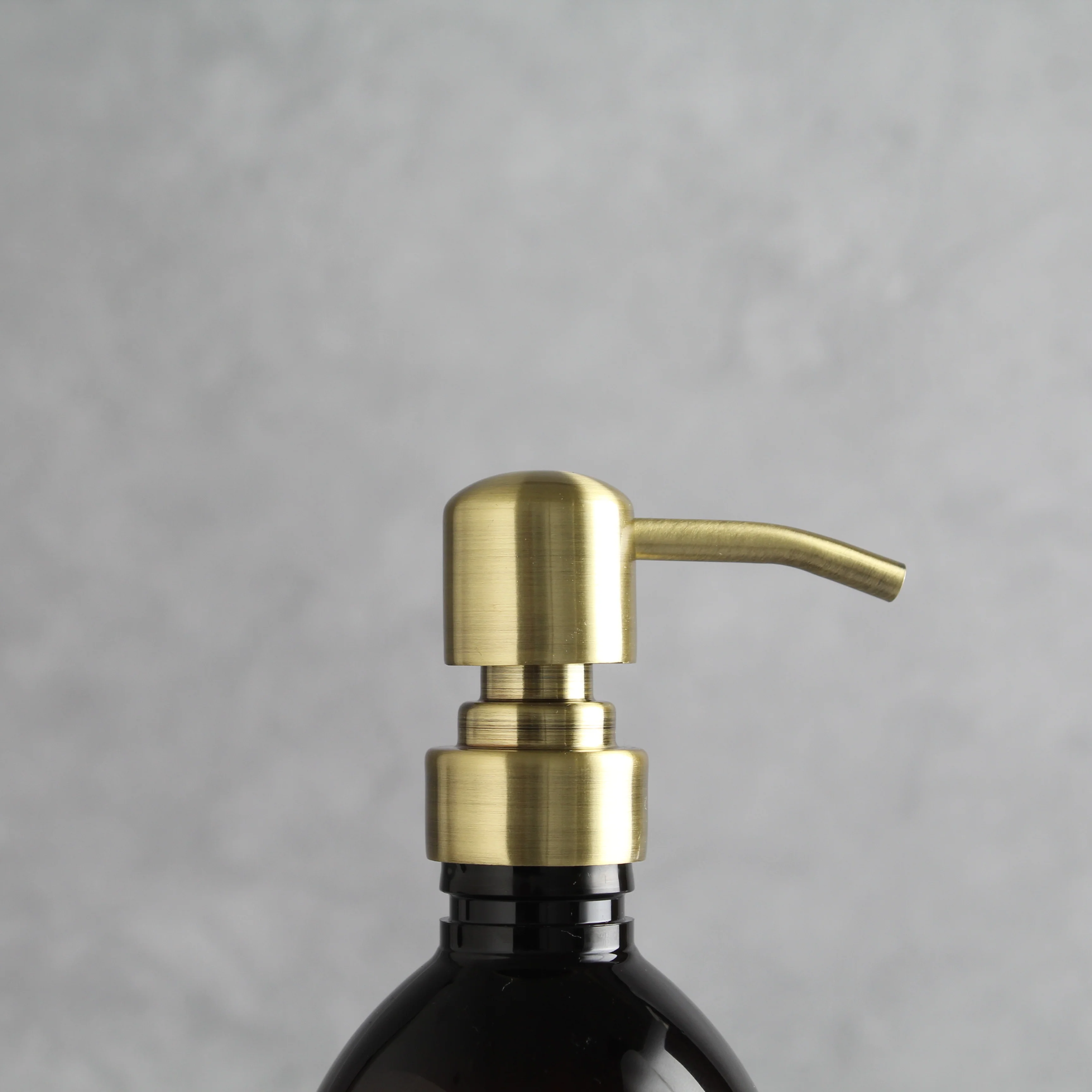 Labelled Amber Plastic Dispenser - Image 4