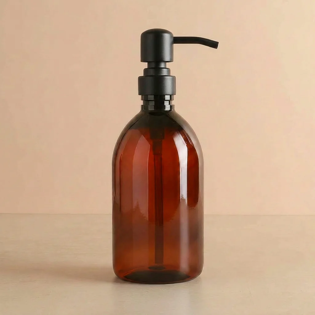 Amber Plastic Dispenser - Image 7