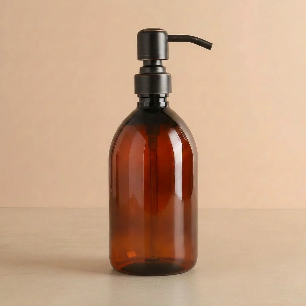 Amber Plastic Dispenser - Image 10