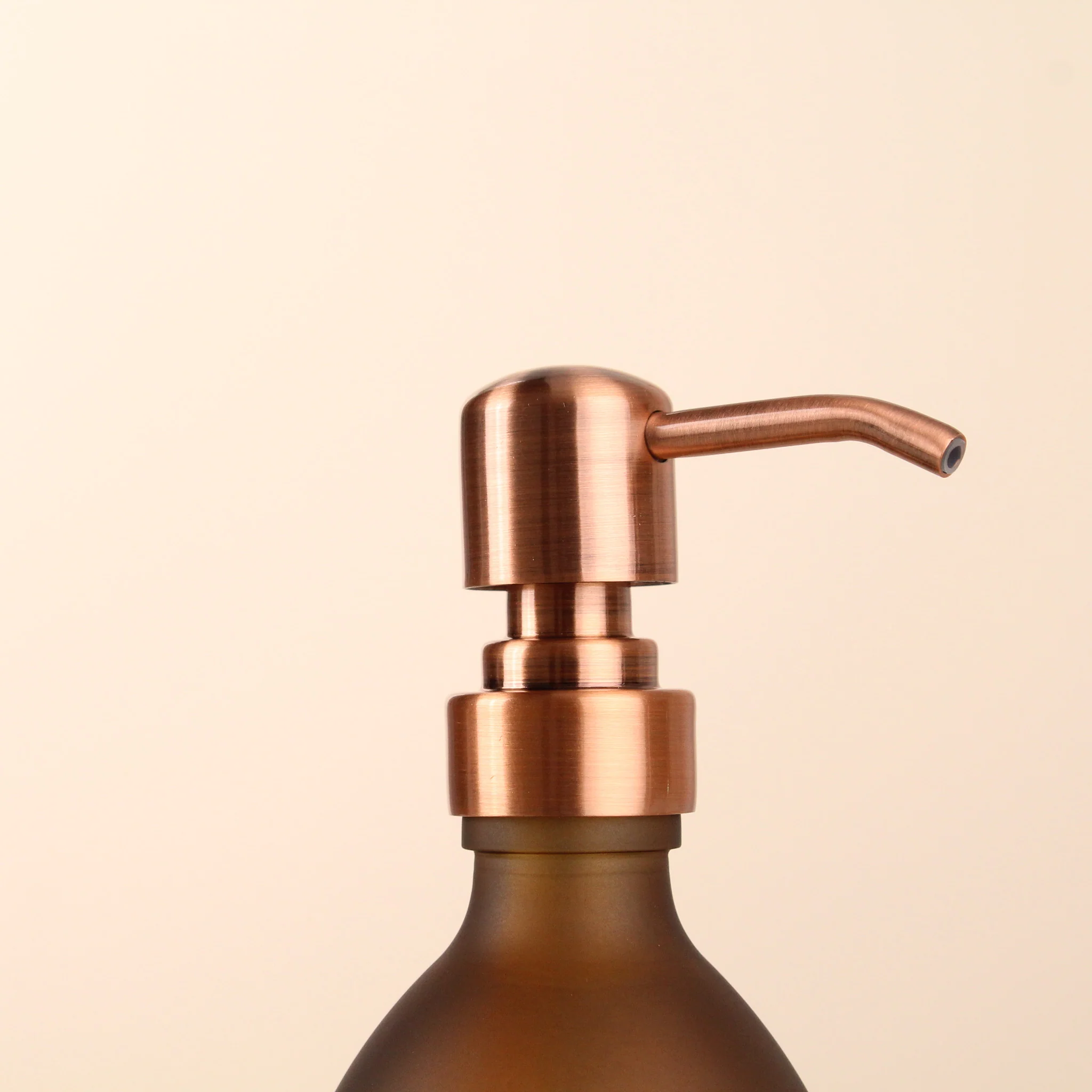 Frosted Amber Glass Dispenser - Image 6