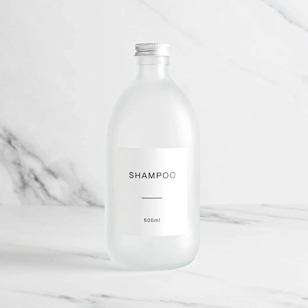 Labelled Frosted White Glass Dispenser - Image 16