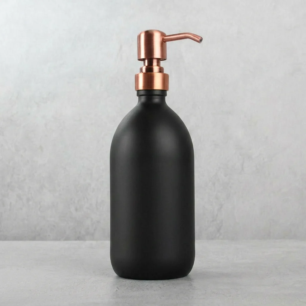 Matte Black Glass Dispenser - Image 10