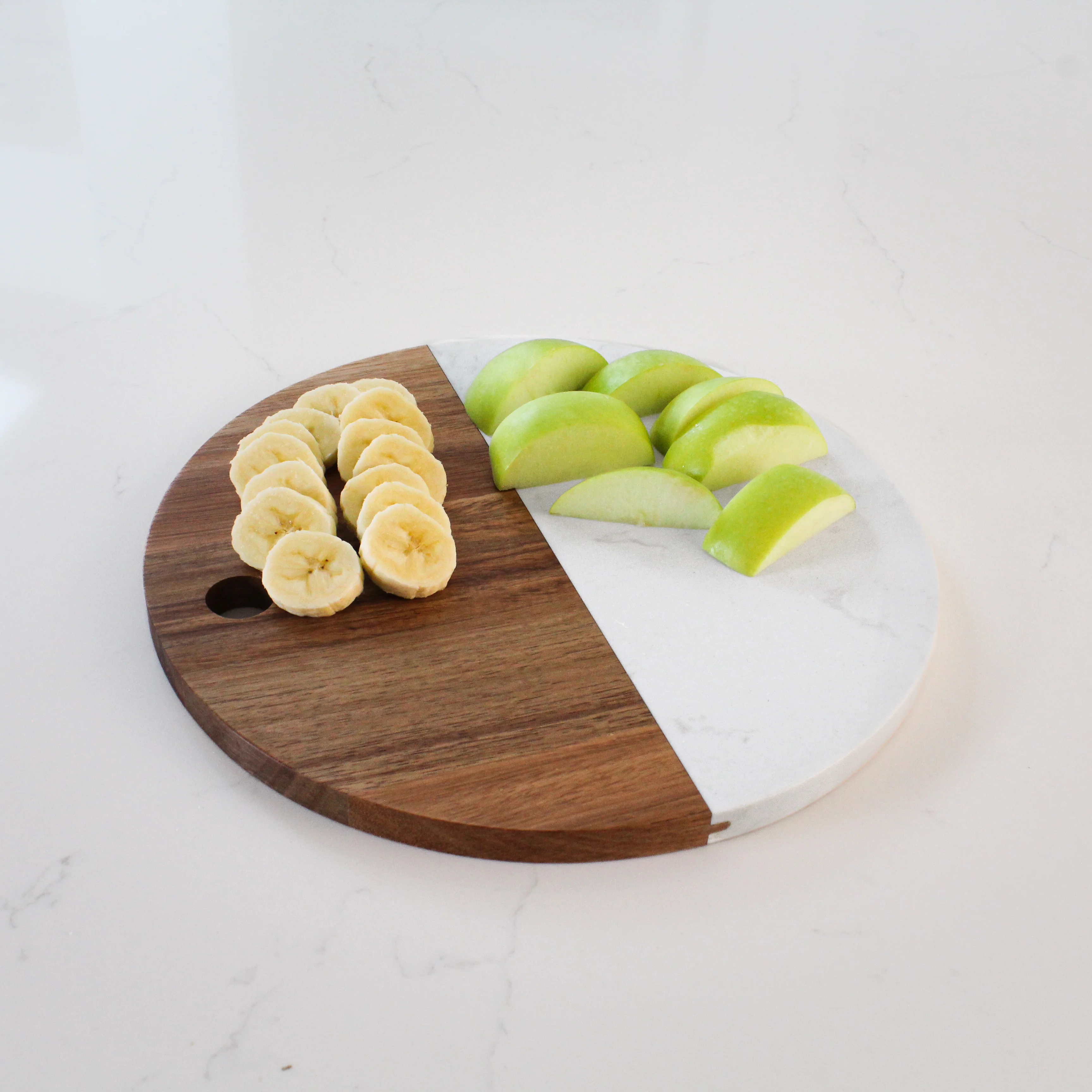 Marble & Acacia Serving Board - Image 2
