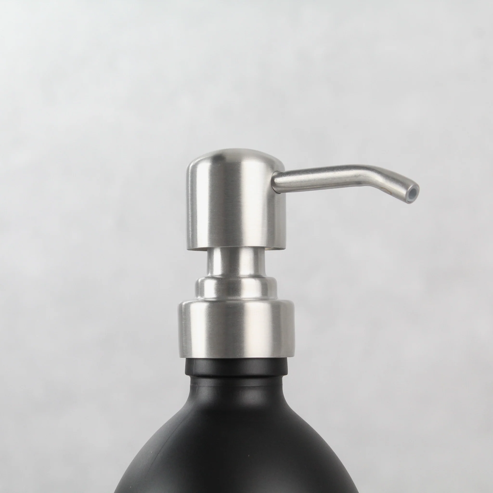 Matte Black Glass Dispenser - Image 4