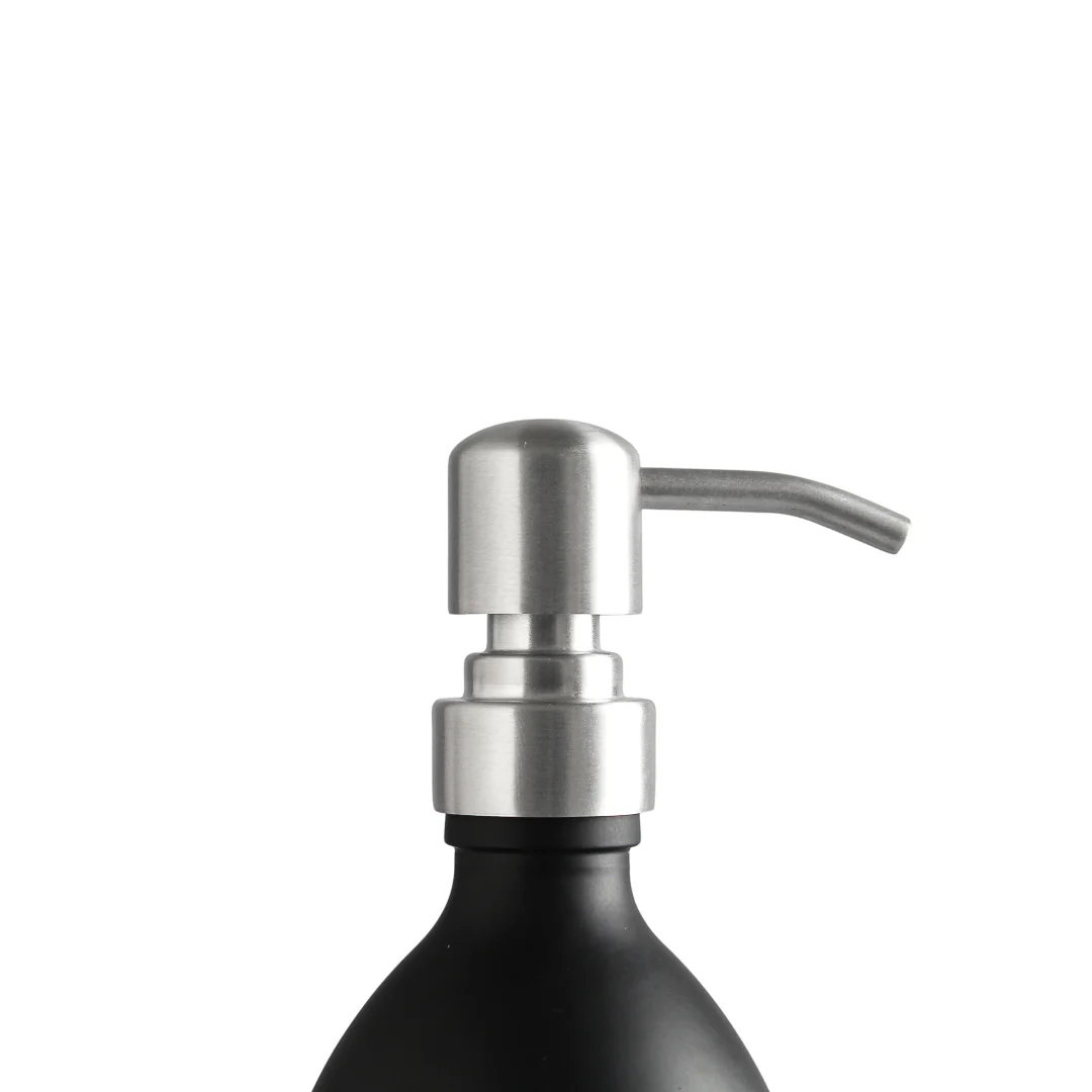 Silver Wall Bracket & Matte Black Dispenser Set - Image 6
