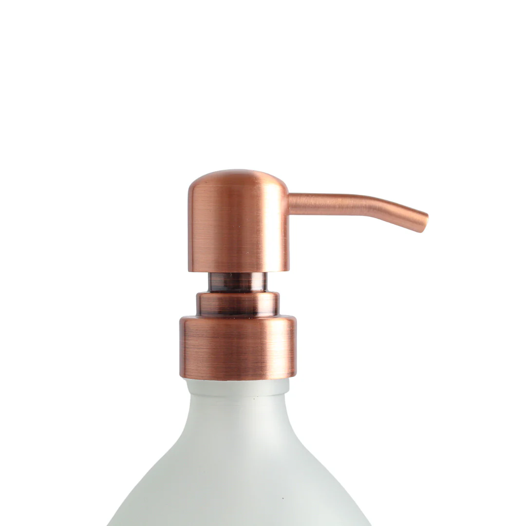 Black Wall Bracket & Frosted White Glass Dispenser Set - Image 20