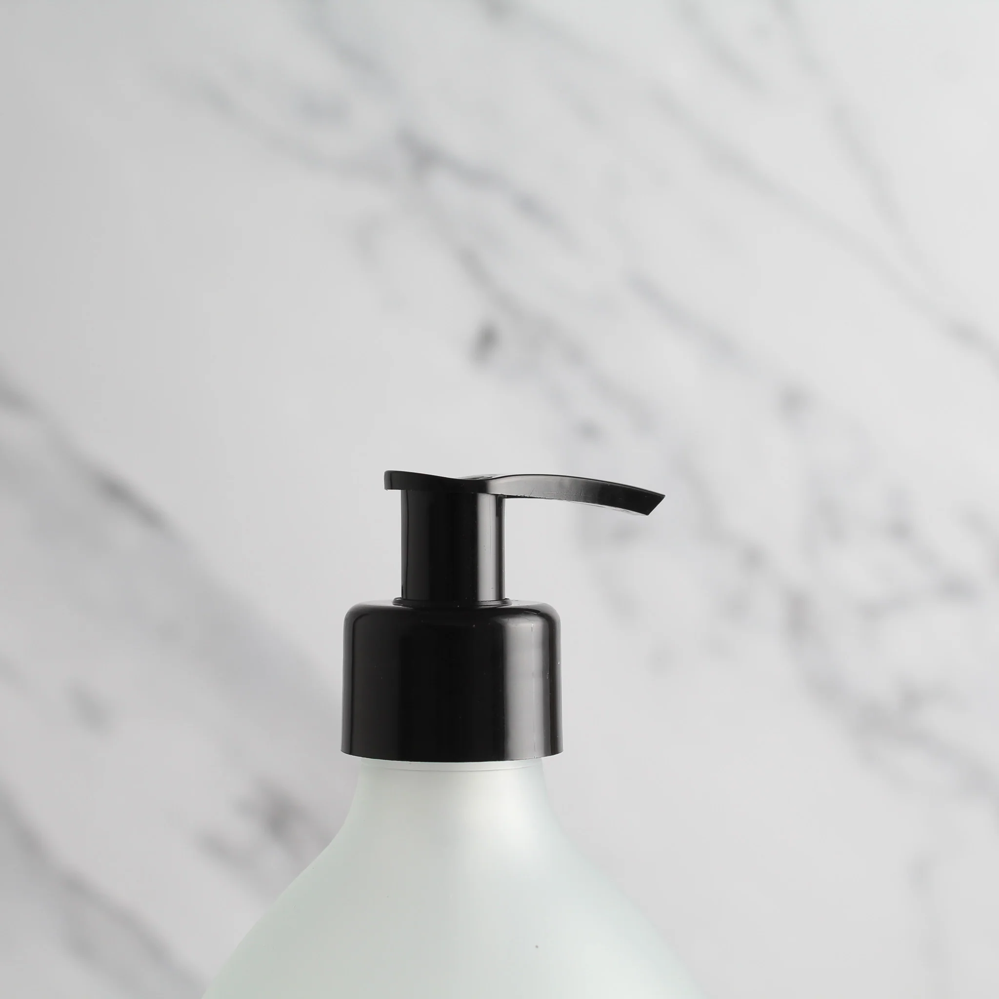 Black Wall Bracket & Frosted White Glass Dispenser Set - Image 28
